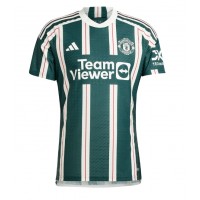 Manchester United Kobbie Mainoo #37 Replica Away Shirt 2023-24 Short Sleeve